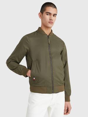 Tommy Hilfiger TH Warm Packable Insulated Bomber Kabát Férfi Khaki | TH615IQG