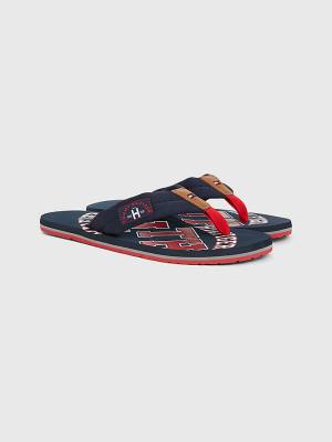 Tommy Hilfiger Tommy Beach Szandál Férfi Kék | TH412JIZ