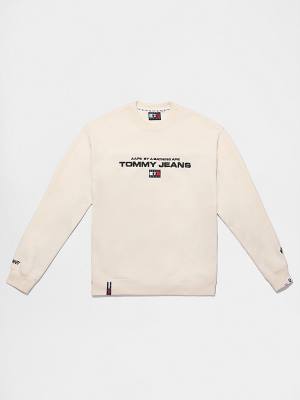 Tommy Hilfiger Tommy X AAPE Fleece Pulóver Férfi Bézs | TH561WHG