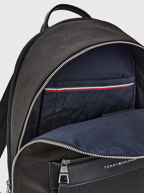 Tommy Hilfiger 1985 Backpack Táska Férfi Fekete | TH534TXH