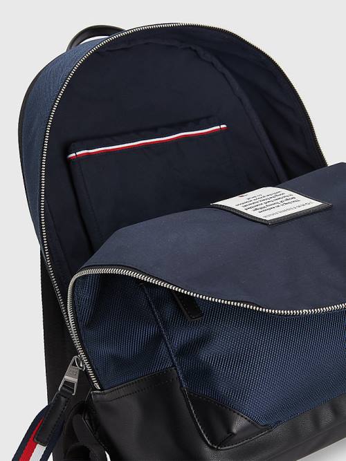 Tommy Hilfiger 1985 Backpack Táska Férfi Kék | TH976OGC