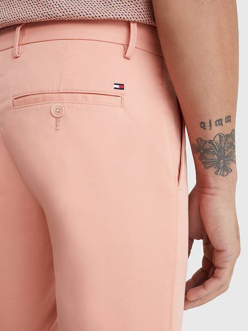 Tommy Hilfiger 1985 Essential Bleecker Slim Fit Chinos Nadrág Férfi Narancssárga | TH369HEF