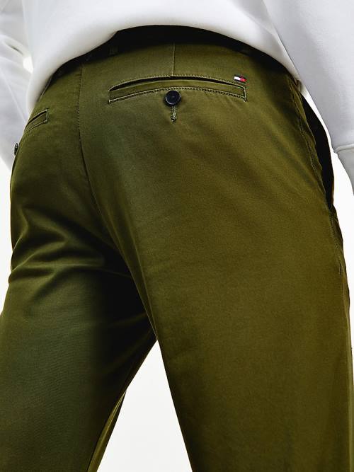 Tommy Hilfiger 1985 Essential Bleecker Slim Fit Chinos Nadrág Férfi Barna | TH603AVP