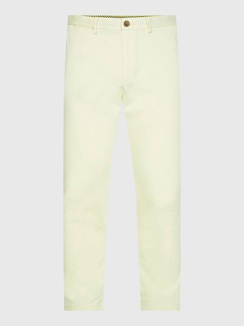 Tommy Hilfiger 1985 Essential Bleecker Slim Fit Chinos Nadrág Férfi Sárga | TH851HJM