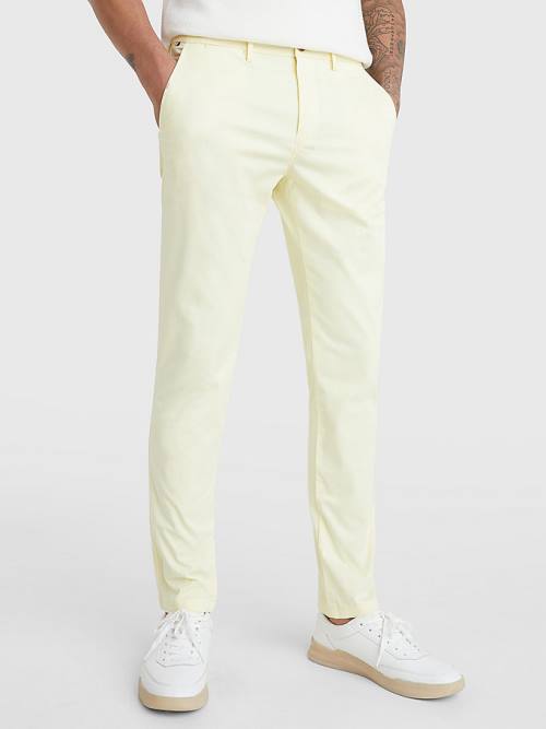 Tommy Hilfiger 1985 Essential Bleecker Slim Fit Chinos Nadrág Férfi Sárga | TH851HJM