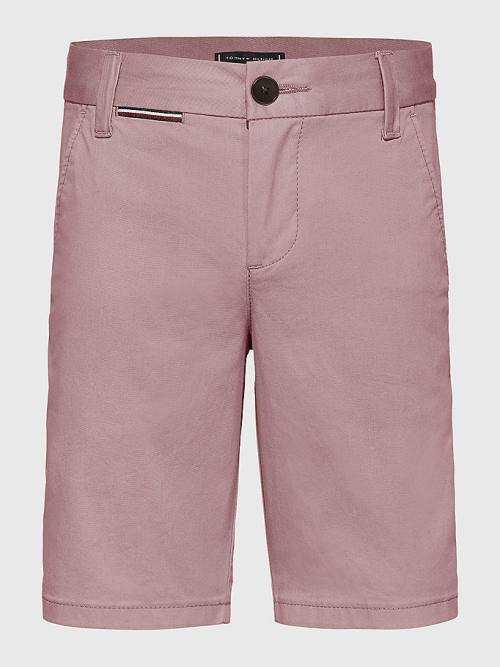 Tommy Hilfiger 1985 Essential Chino Shorts Nadrág Fiú Rózsaszín | TH821DLZ