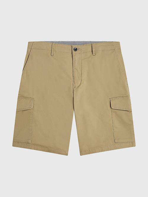 Tommy Hilfiger 1985 Essential Harlem Relaxed Cargo Rövidnadrág Férfi Barna | TH052ZEN