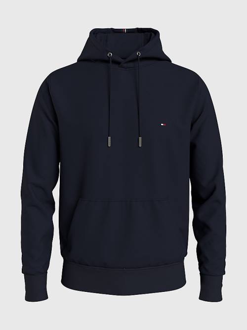 Tommy Hilfiger 1985 Essential Stretch Kapucnis Pulóver Férfi Kék | TH034FDV