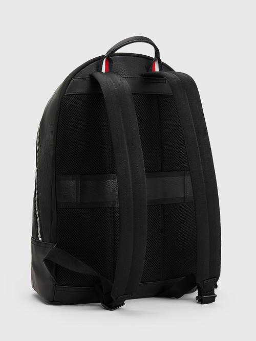 Tommy Hilfiger 1985 Laptop Sleeve Backpack Táska Férfi Fekete | TH860ZFW