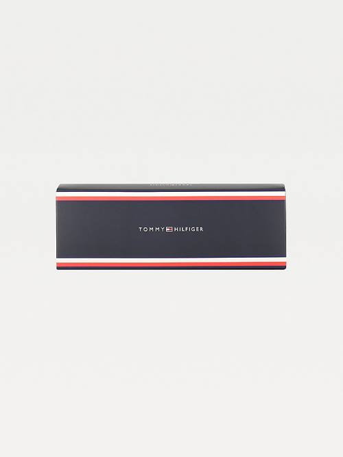 Tommy Hilfiger 3-Pack Gift Box Stripe Zokni Férfi Kék | TH863XUE