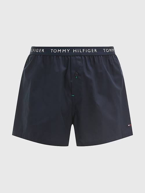 Tommy Hilfiger 3-Pack Logo Waistband Boxer Shorts Fehérnemű Férfi Arany | TH241VLI