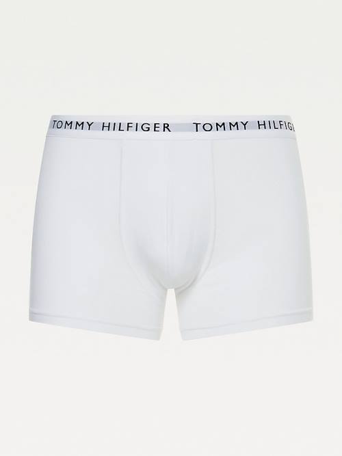 Tommy Hilfiger 3-Pack Logo Waistband Trunks Fehérnemű Férfi Rózsaszín | TH089NVI