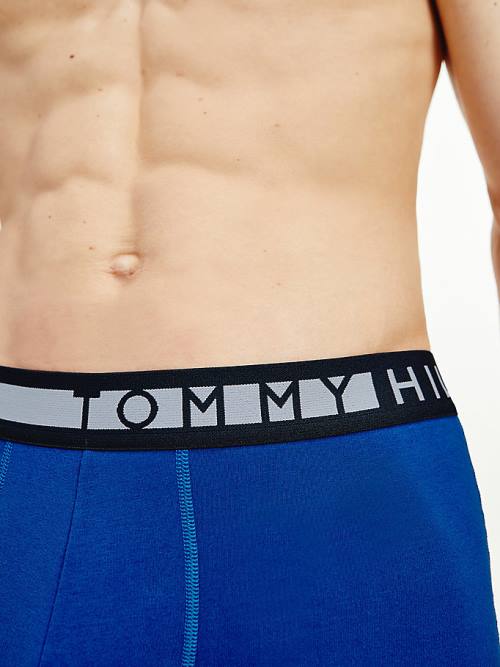 Tommy Hilfiger 3-Pack Logo Waistband Trunks Fehérnemű Férfi Bézs | TH543VOB