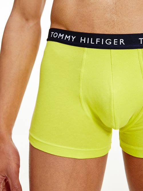 Tommy Hilfiger 3-Pack Logo Waistband Trunks Fehérnemű Férfi Barna | TH736KBU