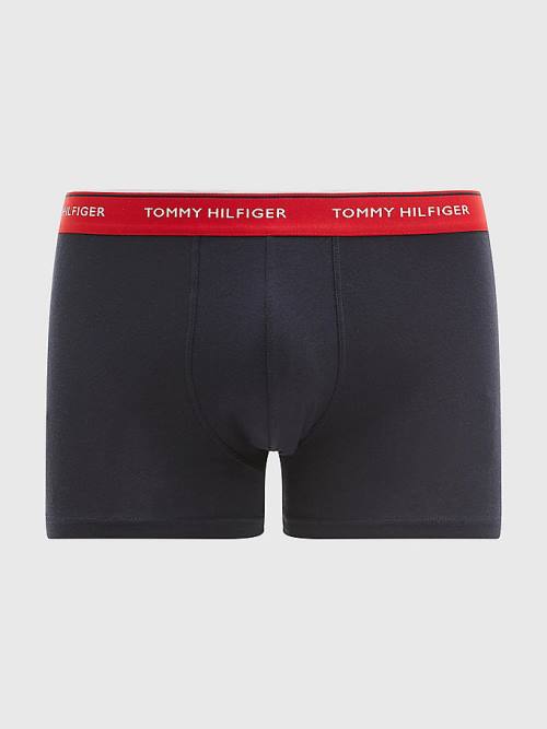 Tommy Hilfiger 3-Pack Premium Essential Trunks Fehérnemű Férfi Sárga | TH597MVF