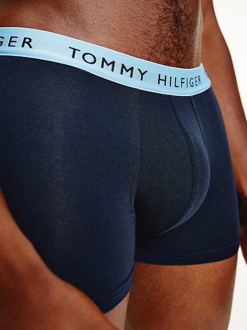 Tommy Hilfiger 3-Pack Repeat Logo Trunks Fehérnemű Férfi Sárga | TH231AEW