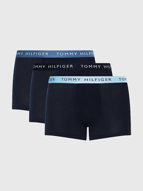 Tommy Hilfiger 3-Pack Repeat Logo Trunks Fehérnemű Férfi Sárga | TH231AEW