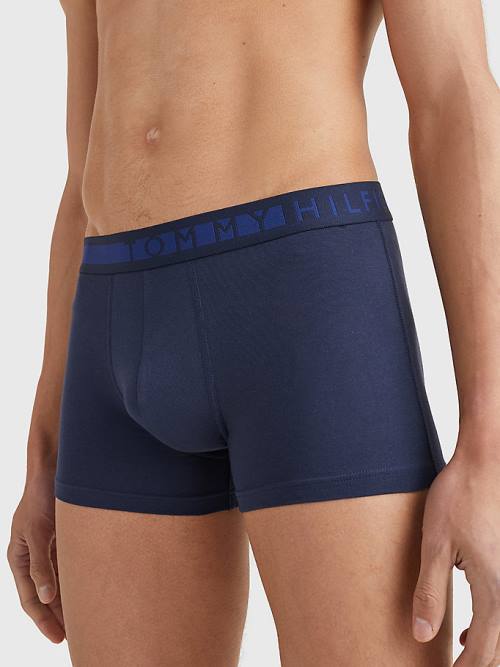 Tommy Hilfiger 3-Pack Statement Waistband Trunks Fehérnemű Férfi Multi | TH214XLC