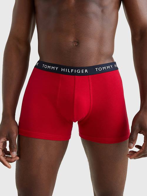 Tommy Hilfiger 5-Pack Logo Waistband Trunks Fehérnemű Férfi Narancssárga | TH981STR