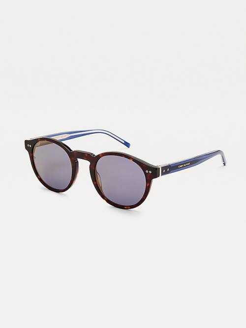 Tommy Hilfiger Acetate Napszemüveg Férfi Barna | TH917TMB