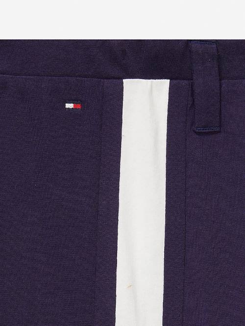 Tommy Hilfiger Adaptive Flag Leggings Nadrág Lány Kék | TH492GZL