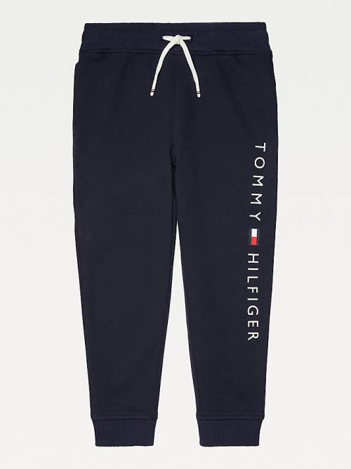 Tommy Hilfiger Adaptive Joggers Nadrág Fiú Kék | TH298WFR