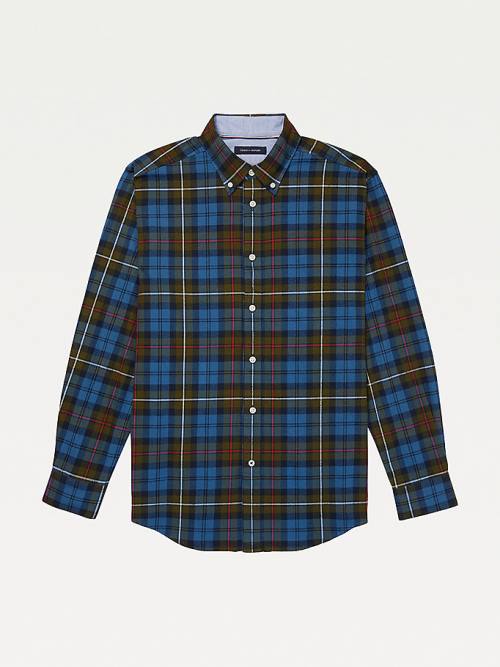 Tommy Hilfiger Adaptive Plaid Check Regular Fit Ingek Férfi Multi | TH415HJL