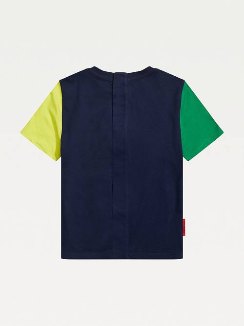 Tommy Hilfiger Adaptive Seated Fit Long Sleeve Póló Fiú Multi | TH970UJS