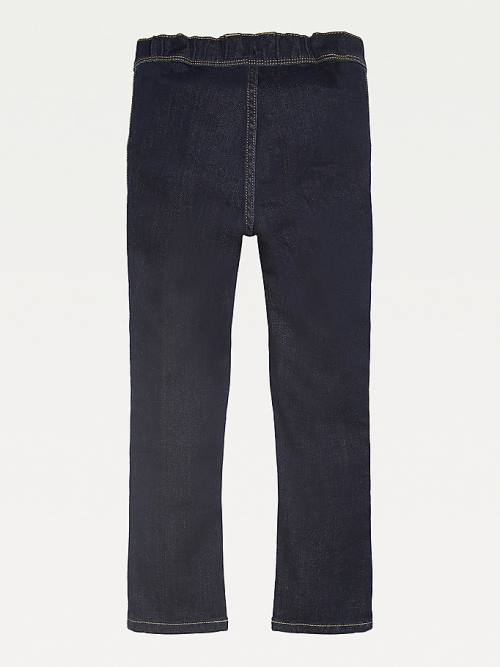 Tommy Hilfiger Adaptive Seated Fit Slim Straight Farmer Fiú Kék | TH357WYN