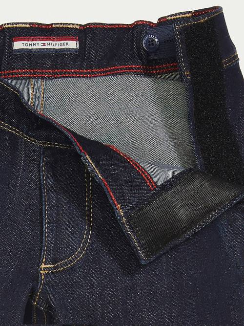 Tommy Hilfiger Adaptive Seated Fit Slim Straight Farmer Fiú Kék | TH357WYN