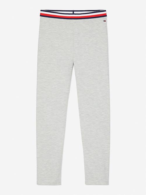 Tommy Hilfiger Adaptive Tommy Icons Essential Leggings Nadrág Lány Szürke | TH517XOL