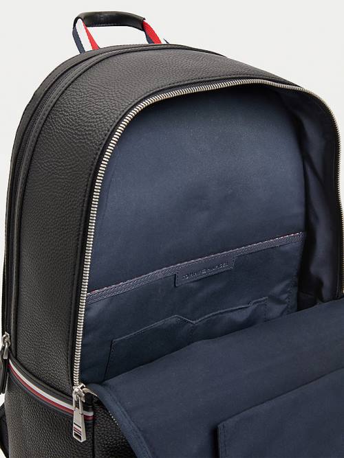 Tommy Hilfiger Alkalmi Backpack Táska Férfi Fekete | TH284EUP