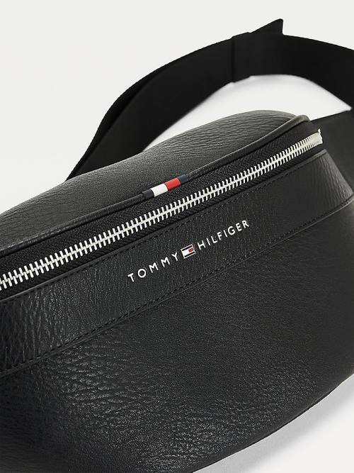 Tommy Hilfiger Alkalmi Crossbody Táska Férfi Fekete | TH026WQE