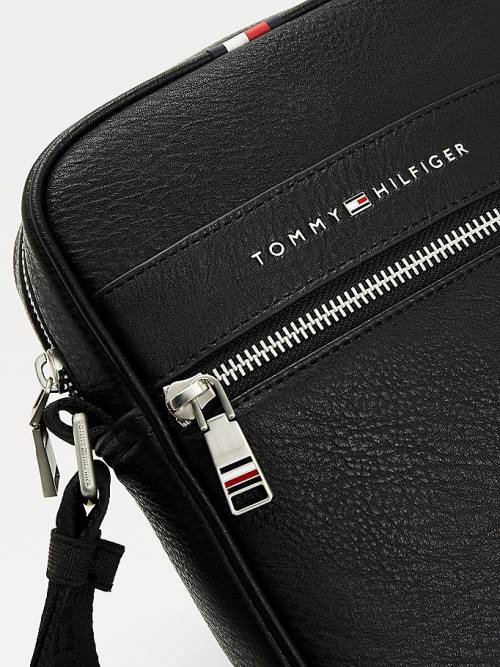 Tommy Hilfiger Alkalmi Small Reporter Táska Férfi Fekete | TH208XUS