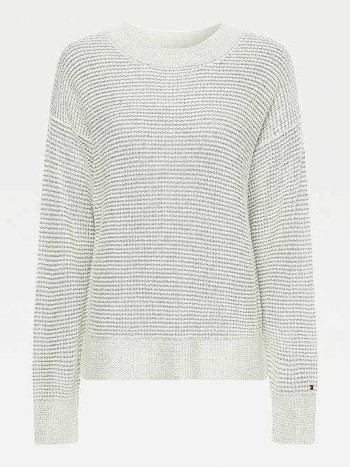 Tommy Hilfiger Alpaca Wool Relaxed Fit Jumper Pulóverek Női Szürke | TH392RVE