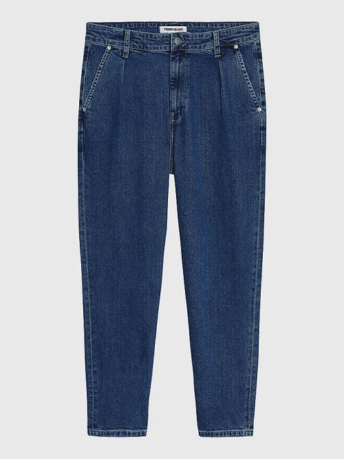 Tommy Hilfiger Baxter Loose Tapered Relaxed Faded Farmer Férfi Denim | TH028JLQ