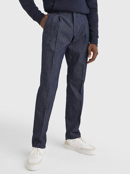 Tommy Hilfiger Besom Pocket Slim Fit Nadrág Férfi Denim | TH891WLA