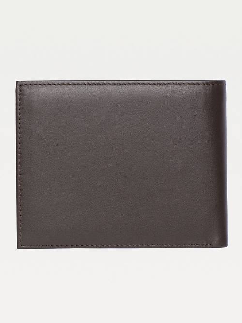 Tommy Hilfiger Bifold Bőr Pénztárca Férfi Barna | TH912JQS