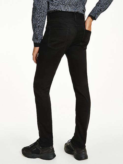 Tommy Hilfiger Bleecker Slim Black Farmer Férfi Denim | TH341ROT