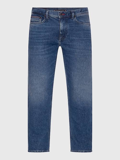 Tommy Hilfiger Bleecker Slim Faded Farmer Férfi Denim | TH421YEF