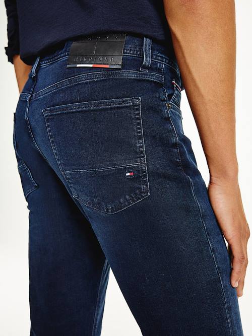 Tommy Hilfiger Bleecker Slim Faded Farmer Férfi Denim | TH850UXV