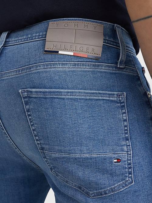 Tommy Hilfiger Bleecker Slim Farmer Férfi Denim | TH945FCN