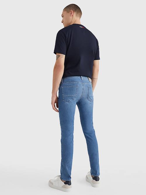 Tommy Hilfiger Bleecker Slim Farmer Férfi Denim | TH945FCN