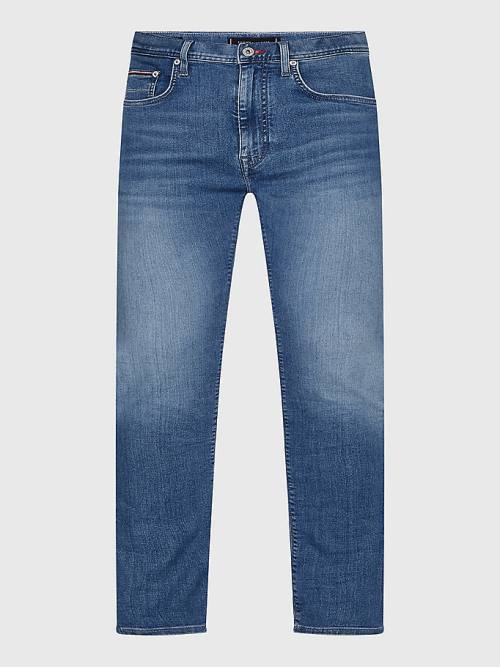 Tommy Hilfiger Bleecker Slim Farmer Férfi Denim | TH945FCN