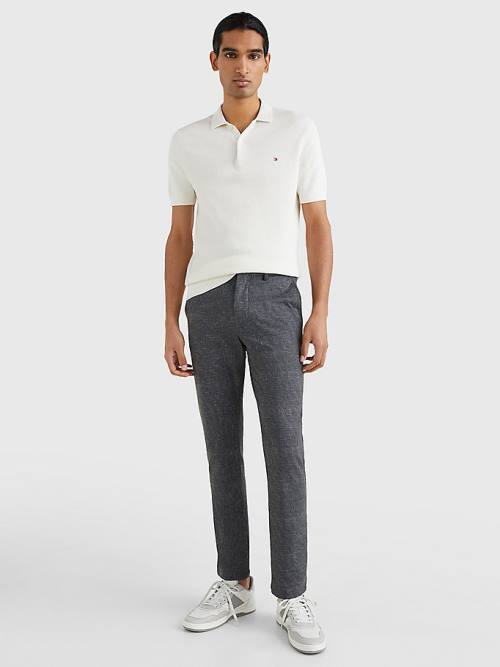 Tommy Hilfiger Bleecker Slim Fit Jersey Nadrág Férfi Szürke | TH963OMV