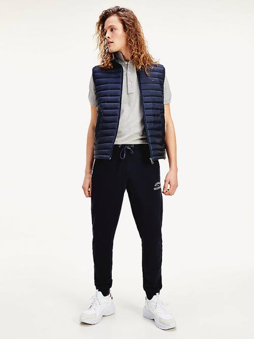 Tommy Hilfiger CORE PACKABLE DOWN VEST Dzseki Férfi Kék | TH180CHB