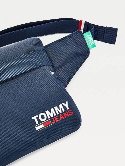 Tommy Hilfiger Campus Bum Táska Férfi Kék | TH821JPM