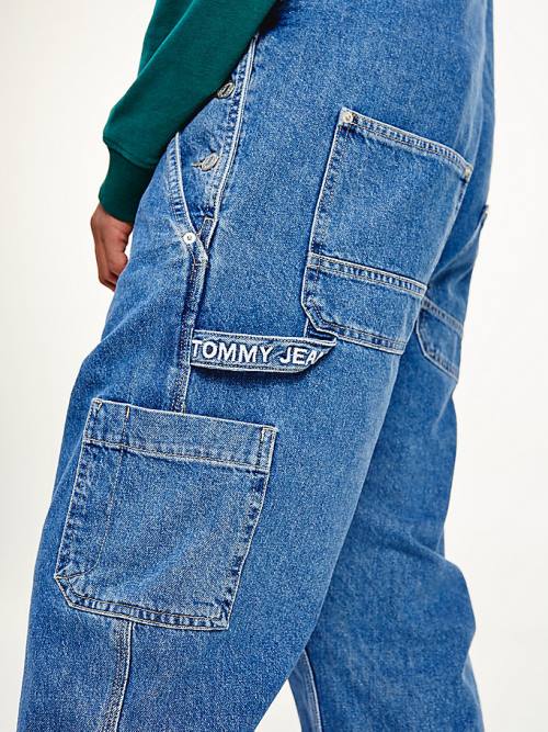 Tommy Hilfiger Carpenter Denim Dungarees Farmer Férfi Denim | TH357YCN