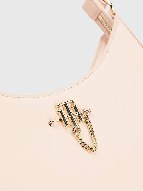 Tommy Hilfiger Chain Shoulder Táska Női Rózsaszín | TH307DRJ