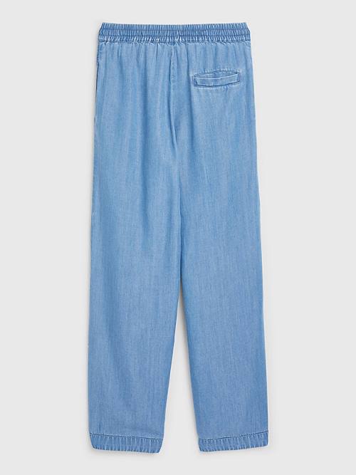 Tommy Hilfiger Chambray Nadrág Lány Denim | TH067EMO